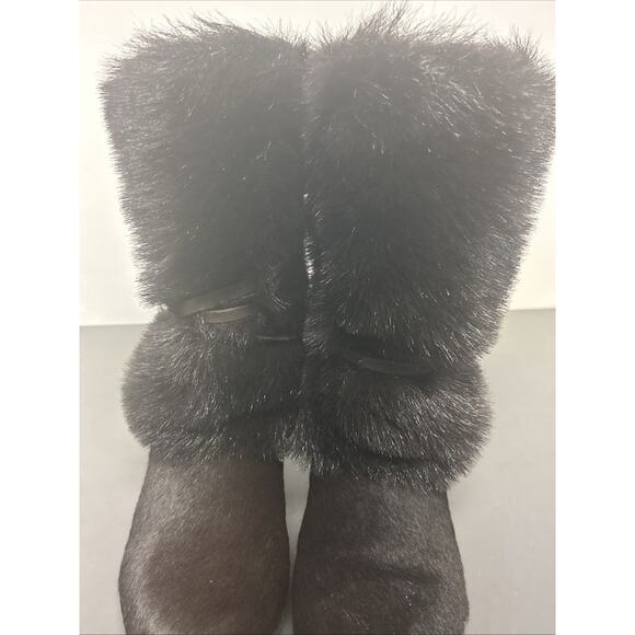 Oscar Sport Boots Apres So Winter Snow, Fur Shearling Lined Size EU 37 - Picture 8 of 15